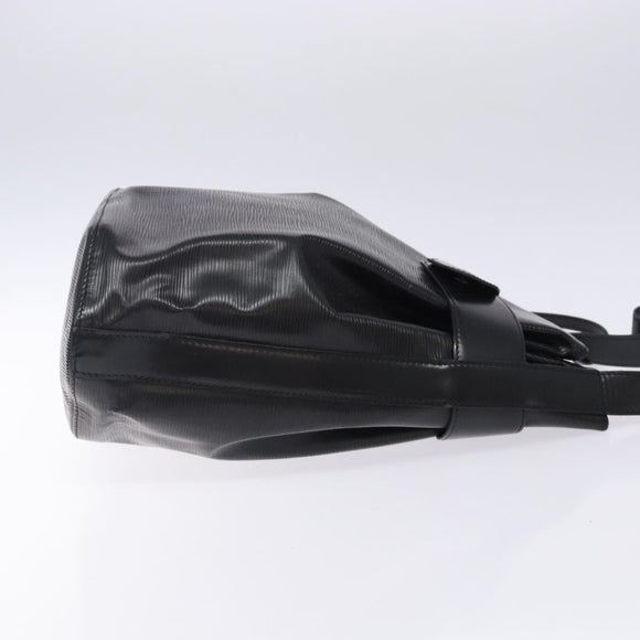 LOUIS VUITTON Epi Sac Depaule GM Shoulder Bag Black M80155 LV Auth 131326