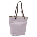 GUCCI GG Canvas Tote Bag Purple Silver 31244 Auth 131330-1