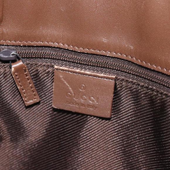 GUCCI GG Canvas Tote Bag Purple Silver 31244 Auth 131330