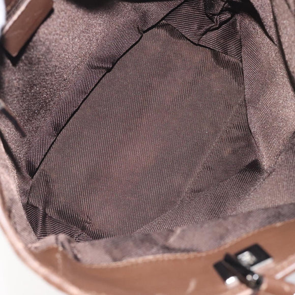 GUCCI GG Canvas Tote Bag Purple Silver 31244 Auth 131330