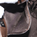 GUCCI GG Canvas Tote Bag Purple Silver 31244 Auth 131330-20