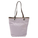 GUCCI GG Canvas Tote Bag Purple Silver 31244 Auth 131330-13