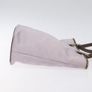 GUCCI GG Canvas Tote Bag Purple Silver 31244 Auth 131330-3