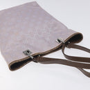 GUCCI GG Canvas Tote Bag Purple Silver 31244 Auth 131330-6