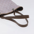 GUCCI GG Canvas Tote Bag Purple Silver 31244 Auth 131330-7