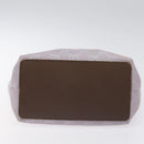 GUCCI GG Canvas Tote Bag Purple Silver 31244 Auth 131330-5