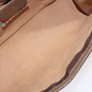 GUCCI GG Supreme Web Sherry Line Bag PVC Beige Green Red 89 01 033 Auth 131335-10