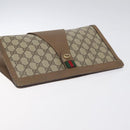 GUCCI GG Supreme Web Sherry Line Bag PVC Beige Green Red 89 01 033 Auth 131335-5
