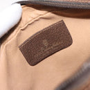 GUCCI GG Supreme Web Sherry Line Bag PVC Beige Green Red 156 01 034 Auth 131336-10