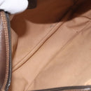 GUCCI GG Supreme Web Sherry Line Bag PVC Beige Green Red 156 01 034 Auth 131336-11