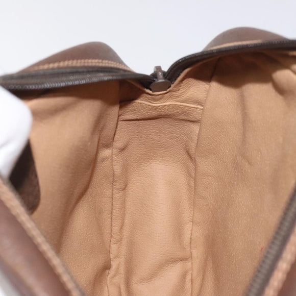 GUCCI GG Supreme Web Sherry Line Bag PVC Beige Green Red 156 01 034 Auth 131336