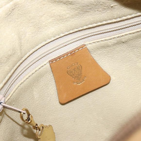 GUCCI Micro GG Canvas Web Sherry Line Shoulder Bag Black Gold Auth 131340