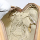 GUCCI Micro GG Canvas Web Sherry Line Shoulder Bag Black Gold Auth 131340-21