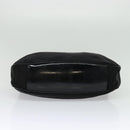 GUCCI Bamboo Hand Bag Nylon 2way Black Silver 001 2404 15770 Auth 131343-5