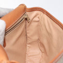 CELINE Macadam Canvas Shoulder Bag PVC Beige Gold Auth 131353-19