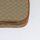 CELINE Macadam Canvas Shoulder Bag PVC Beige Gold Auth 131354-17