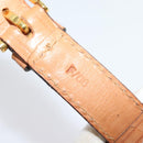 CELINE Macadam Canvas Shoulder Bag PVC Beige Gold Auth 131354-22