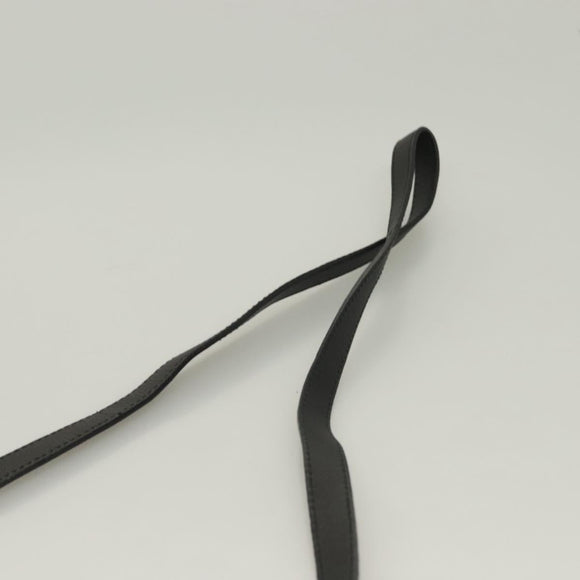 Salvatore Ferragamo Vala Hand Bag Leather 2way Black Gold Auth 131359