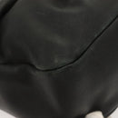 Salvatore Ferragamo Vala Hand Bag Leather 2way Black Gold Auth 131359-16