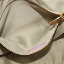 Salvatore Ferragamo Gancini Tote Bag Leather 2way Pink Gold Auth 131362-22