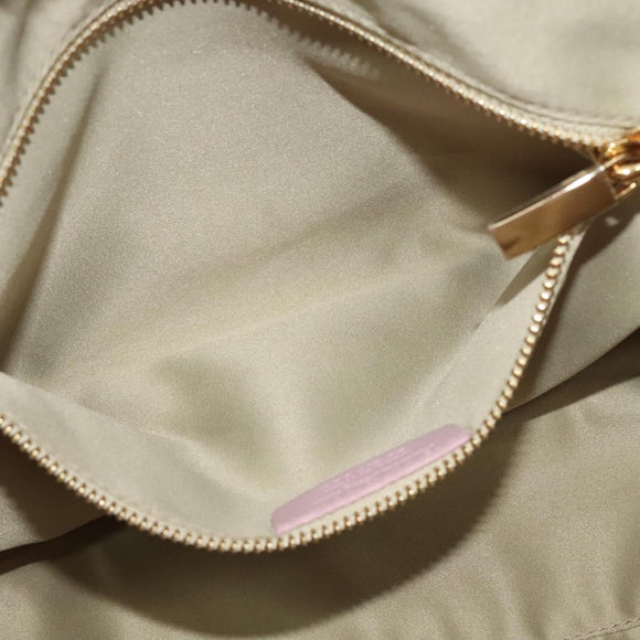 Salvatore Ferragamo Gancini Tote Bag Leather 2way Pink Gold Auth 131362