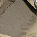 FENDI Zucca Canvas Vanity Pouch Black Brown gold Auth 131366-11