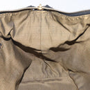 FENDI Zucca Canvas Vanity Pouch Black Brown gold Auth 131366-19