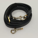 MCM Logogram Vicetos Boston Bag PVC Leather 2way White Gold Auth 131369-11