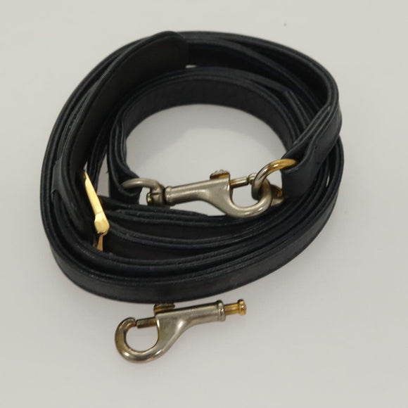 MCM Logogram Vicetos Boston Bag PVC Leather 2way White Gold Auth 131369