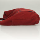 HERMES Fourre Tout Cabass Hand Bag Canvas Red Auth 131381-5