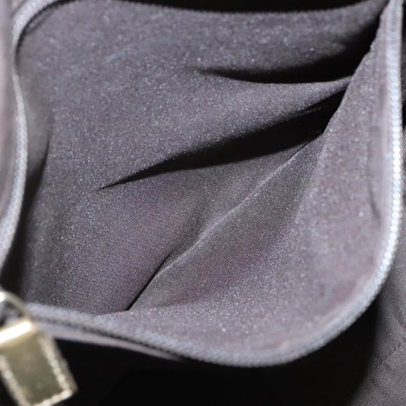 GUCCI GG Crystal Tote Bag Brown Silver 131230 Auth 131428