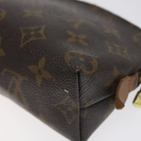 LOUIS VUITTON Monogram Pochette Cosmetic PM Pouch M43998 LV Auth 131443