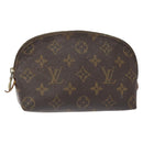 LOUIS VUITTON Monogram Pochette Cosmetic PM Pouch M43998 LV Auth 131443-1