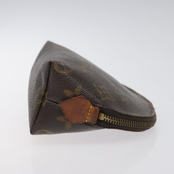 LOUIS VUITTON Monogram Pochette Cosmetic PM Pouch M43998 LV Auth 131443
