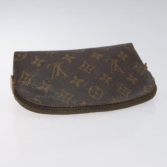LOUIS VUITTON Monogram Pochette Cosmetic PM Pouch M43998 LV Auth 131443