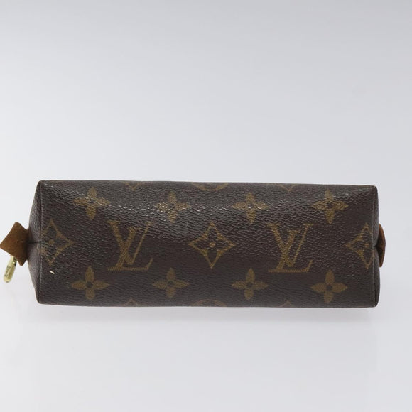 LOUIS VUITTON Monogram Pochette Cosmetic PM Pouch M43998 LV Auth 131443