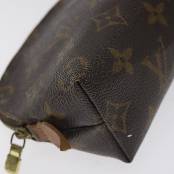 LOUIS VUITTON Monogram Pochette Cosmetic PM Pouch M43998 LV Auth 131443