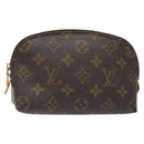 LOUIS VUITTON Monogram Pochette Cosmetic PM Pouch M43998 LV Auth 131445-1