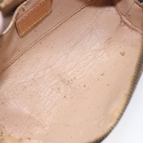 LOUIS VUITTON Monogram Pochette Cosmetic PM Pouch M43998 LV Auth 131445