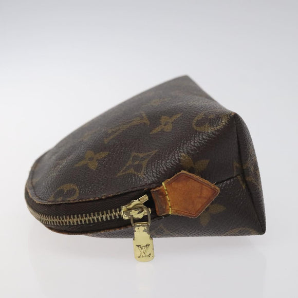LOUIS VUITTON Monogram Pochette Cosmetic PM Pouch M43998 LV Auth 131445