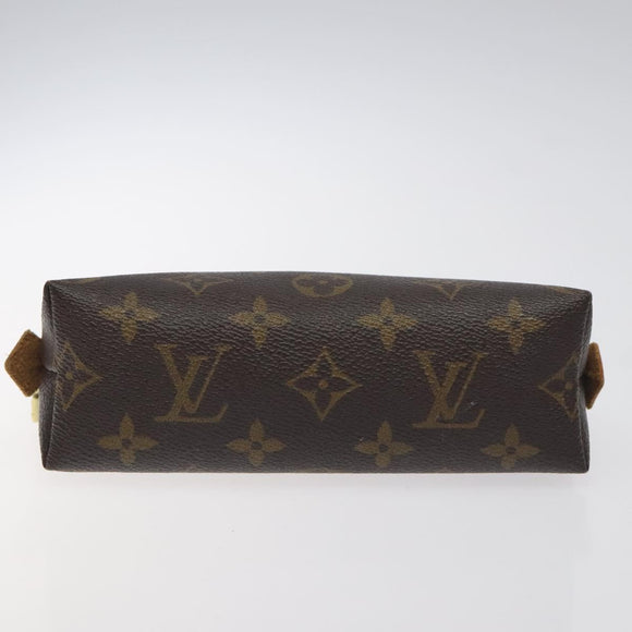 LOUIS VUITTON Monogram Pochette Cosmetic PM Pouch M43998 LV Auth 131445