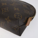 LOUIS VUITTON Monogram Pochette Cosmetic PM Pouch M43998 LV Auth 131445-7