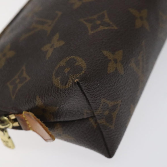 LOUIS VUITTON Monogram Pochette Cosmetic PM Pouch M43998 LV Auth 131445