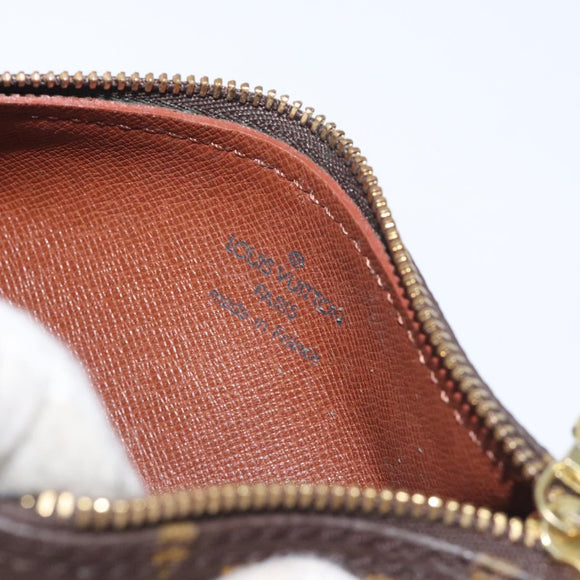 LOUIS VUITTON Monogram Papillon Pouch LV Auth 131448