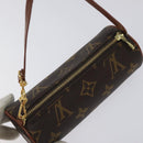 LOUIS VUITTON Monogram Papillon Pouch LV Auth 131448-6