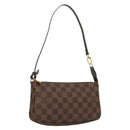 LOUIS VUITTON Damier Ebene Pochette Accessoires Pouch N41206 LV Auth 131454-1