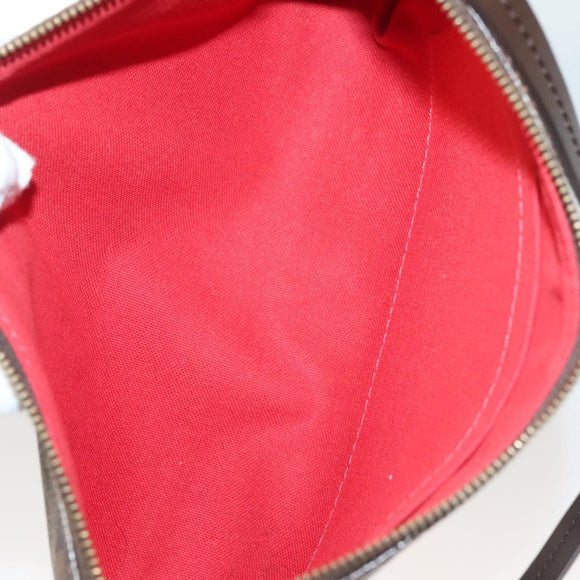 LOUIS VUITTON Damier Ebene Pochette Accessoires Pouch N41206 LV Auth 131454