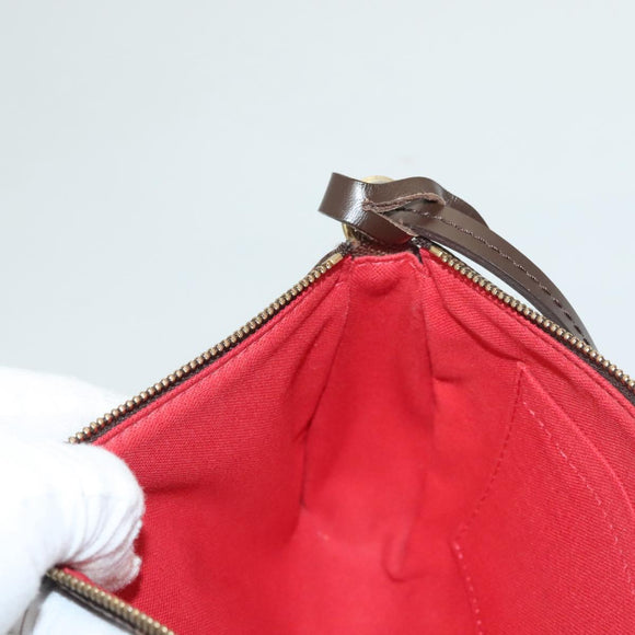 LOUIS VUITTON Damier Ebene Pochette Accessoires Pouch N41206 LV Auth 131454