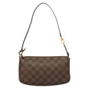 LOUIS VUITTON Damier Ebene Pochette Accessoires Pouch N41206 LV Auth 131454-13