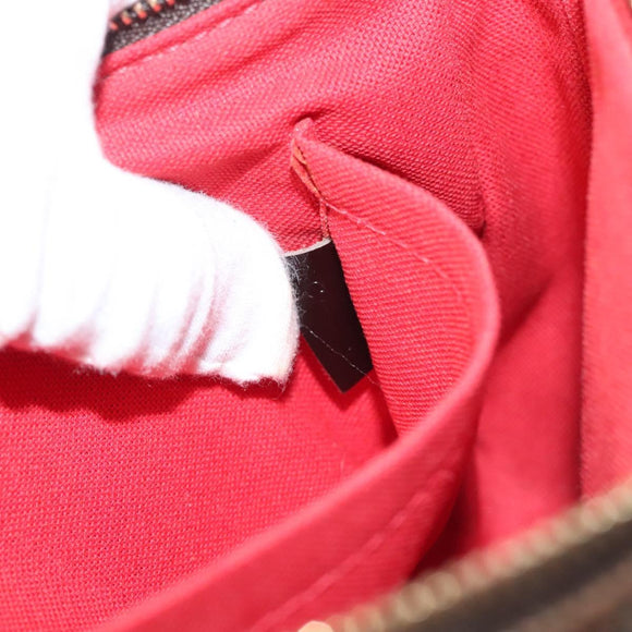 LOUIS VUITTON Damier Ebene Pochette Accessoires Pouch N41206 LV Auth 131454